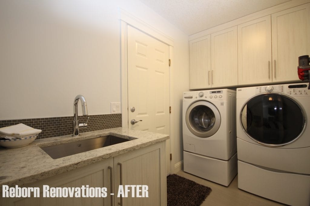 laundry room renovation in okotoks