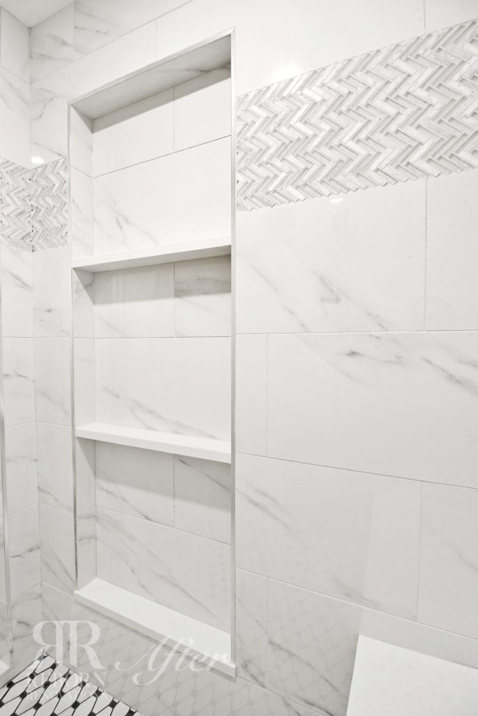 custom tile shower