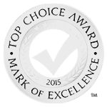 Top Choice Award Logo. Mark of Excellence